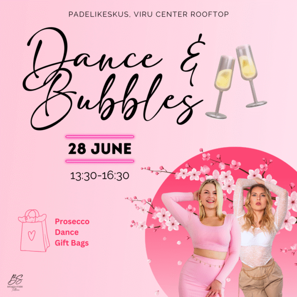 Dance and Bubbles - Lady Styling Day with Angela and Elise at Viru Rooftop