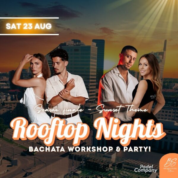 ROOFTOP NIGHTS:  Sunset party / August 23rd