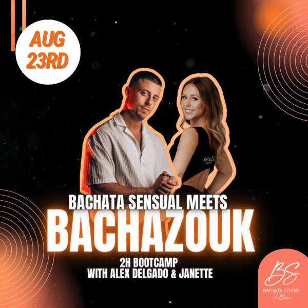 Bachata Bootcamp with Alex Delgado and Janette Aug 23