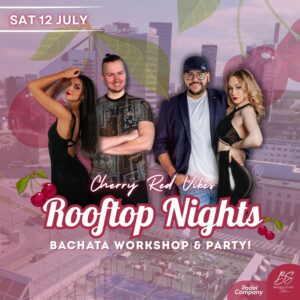 ROOFTOP NIGHTS: Cherry Red Vibes Theme July 12th