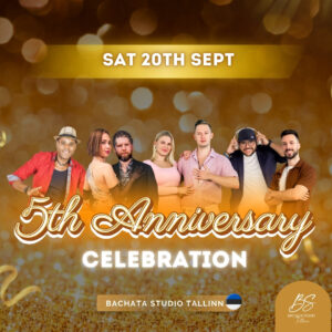 5th Anniversary Celebration - Bachata, Salsa and Kizomba Party