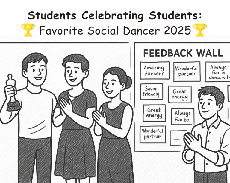 Students Celebrating Students: Our First “Favorite Social Dancer” Award 🌟