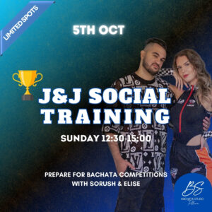 Intensive Bachata Jack and Jill Social Training with Sorush and Elise