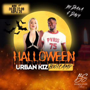 Halloween Urban Kiz 2-hour Bootcamp with Diana & Davy 🎃👻🐈‍⬛🕷️🕸️