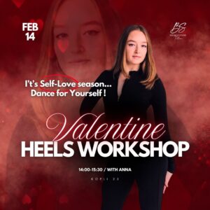 VALENTINE'S HEELS WORKSHOP WITH ANNA โค๏ธโค๏ธโค๏ธ