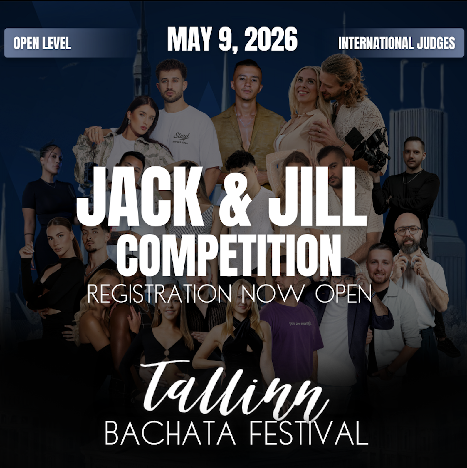 Jack&Jill Social Dance Competition at Tallinn Bachata Festival, May 9th 2026